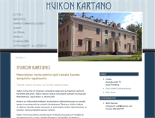 Tablet Screenshot of huikonkartano.fi